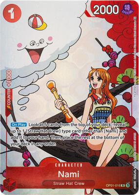 Nami (Gift Collection 2023) card from One Piece Promotion Cards