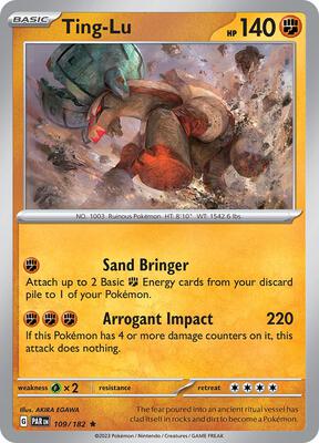 Ting-Lu card from SV04: Paradox Rift