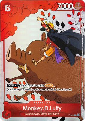 Monkey.D.Luffy (Gift Collection 2023) card from One Piece Promotion Cards