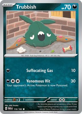 Trubbish card from SV04: Paradox Rift