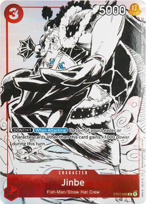 Jinbe (Gift Collection 2023) card from One Piece Promotion Cards
