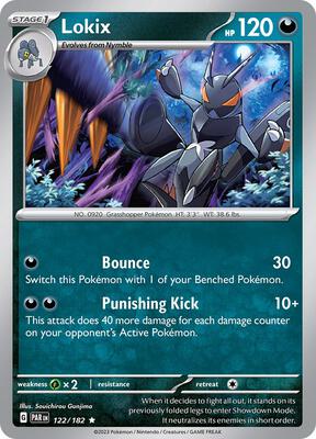 Lokix card from SV04: Paradox Rift