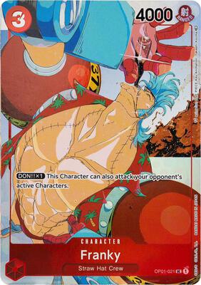 Franky (Gift Collection 2023) card from One Piece Promotion Cards