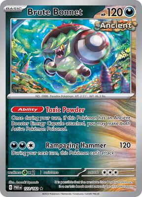 Brute Bonnet - 123/182 card from SV04: Paradox Rift