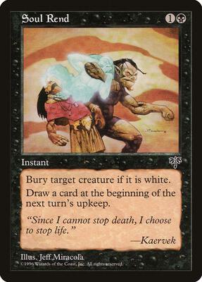 Soul Rend card from Mirage