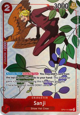 Sanji (Gift Collection 2023) card from One Piece Promotion Cards