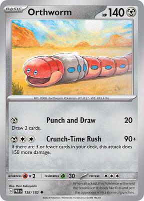 Orthworm card from SV04: Paradox Rift
