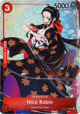 Nico Robin (Gift Collection 2023) card from One Piece Promotion Cards
