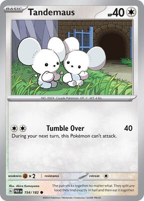 Tandemaus - 154/182 card from SV04: Paradox Rift