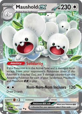 Maushold ex card from SV04: Paradox Rift