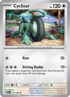 Cyclizar - 157/182 card from SV04: Paradox Rift