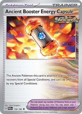 Ancient Booster Energy Capsule card from SV04: Paradox Rift
