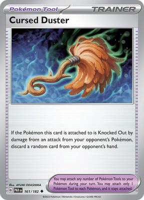 Cursed Duster card from SV04: Paradox Rift