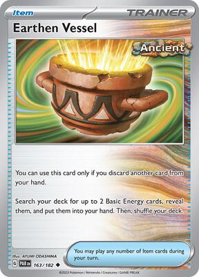 Earthen Vessel card from SV04: Paradox Rift