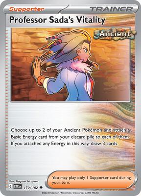 Professor Sada's Vitality card from SV04: Paradox Rift