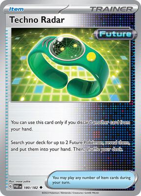 Techno Radar card from SV04: Paradox Rift
