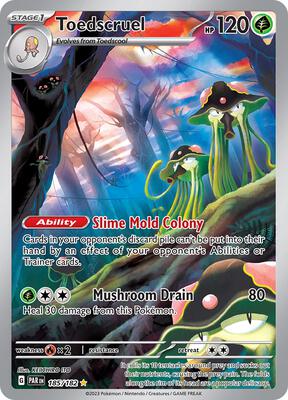 Toedscruel - 185/182 card from SV04: Paradox Rift