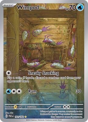 Wimpod - 191/182 card from SV04: Paradox Rift