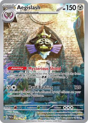 Aegislash - 210/182 card from SV04: Paradox Rift
