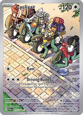 Cyclizar - 215/182 card from SV04: Paradox Rift