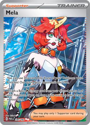 Mela - 236/182 card from SV04: Paradox Rift
