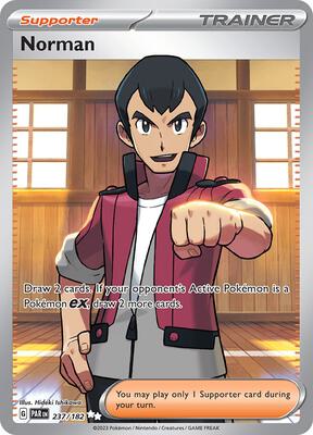 Norman - 237/182 card from SV04: Paradox Rift