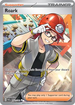 Roark - 242/182 card from SV04: Paradox Rift