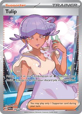 Tulip - 244/182 card from SV04: Paradox Rift