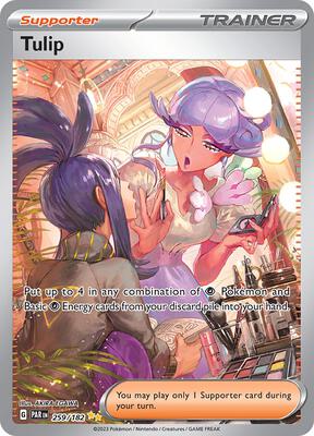 Tulip - 259/182 card from SV04: Paradox Rift