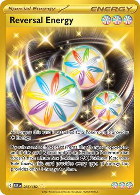 Reversal Energy - 266/182 card from SV04: Paradox Rift
