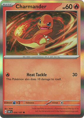 Charmander - 026/197 card from Miscellaneous Cards & Products