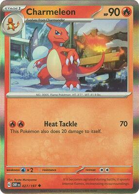 Charmeleon - 027/197 card from Miscellaneous Cards & Products