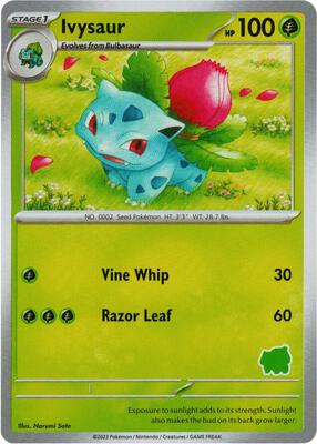 Ivysaur card from My First Battle