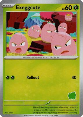 Exeggcute card from My First Battle