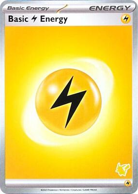 Basic Lightning Energy card from My First Battle
