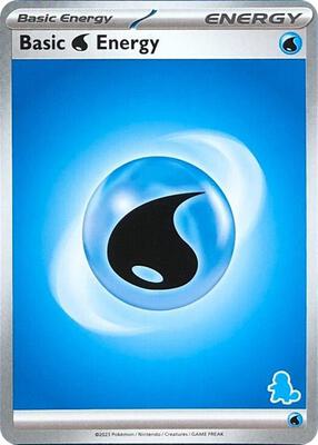 Basic Water Energy card from My First Battle