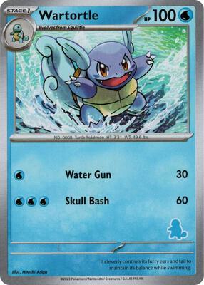 Wartortle card from My First Battle