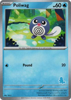 Poliwag card from My First Battle