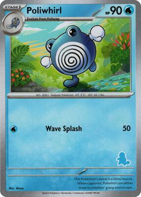 Poliwhirl card from My First Battle