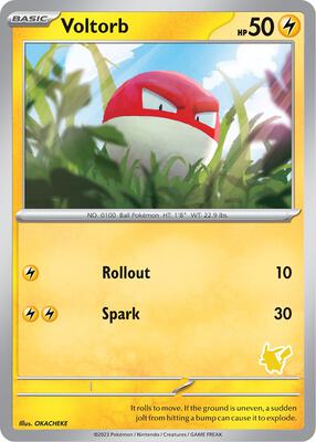 Voltorb card from My First Battle