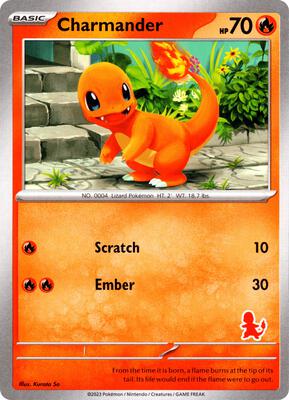 Charmander card from My First Battle