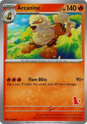 Arcanine card from My First Battle