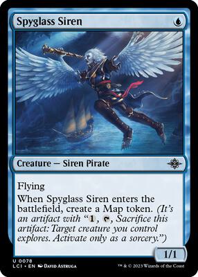 Spyglass Siren card from The Lost Caverns of Ixalan