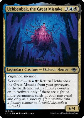Uchbenbak, the Great Mistake card from The Lost Caverns of Ixalan