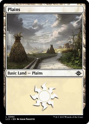 Plains (0394) card from The Lost Caverns of Ixalan