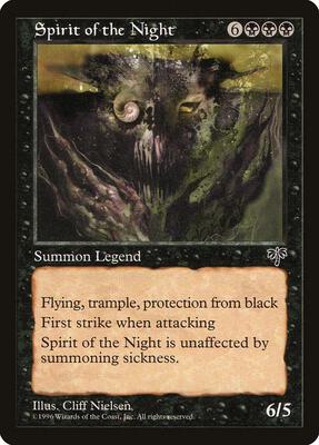 Spirit of the Night card from Mirage