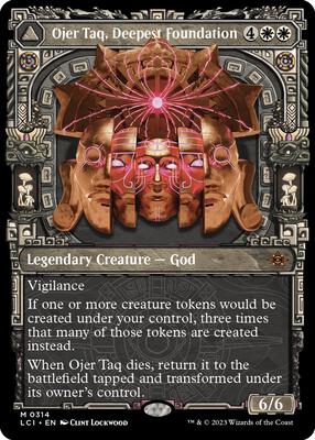 Ojer Taq, Deepest Foundation (Showcase) card from The Lost Caverns of Ixalan