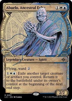 Abuelo, Ancestral Echo (Showcase) card from The Lost Caverns of Ixalan