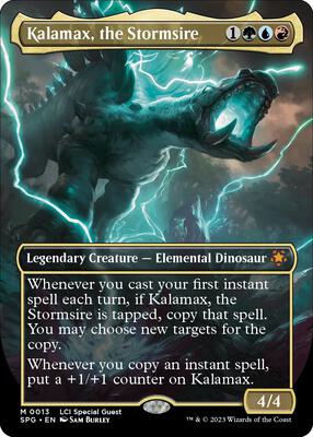 Kalamax, the Stormsire (Borderless) card from Special Guests