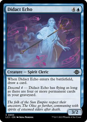 Didact Echo card from The Lost Caverns of Ixalan